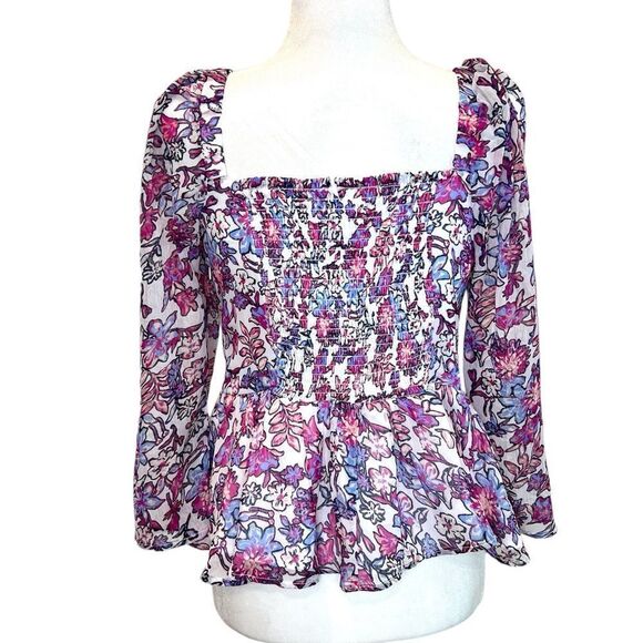 FRENCH CONNECTION Summer White Floral Blouse - Picture 2 of 11